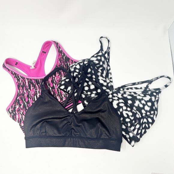 Under Armour Joylab Zella Womens Bundle Lot (3) Yoga Active Sports Bra Small - Picture 1 of 8